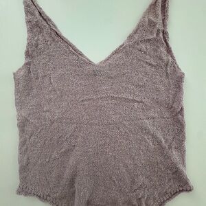 Lavender Knit Women's Top